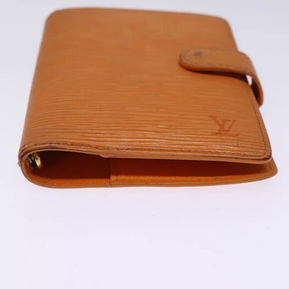 LOUIS VUITTON Epi Agenda PM Day Planner Cover Orange Mandarin - Picture 4 of 16